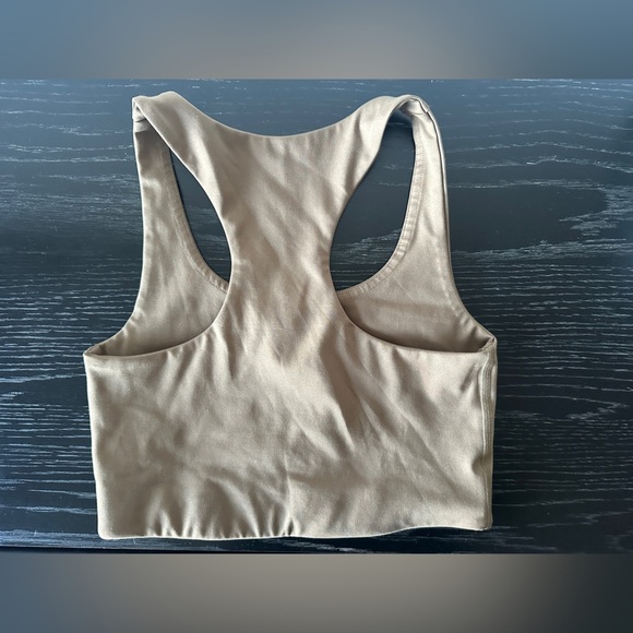 Girlfriend Collective Tan Sports Bra - Picture 2 of 2